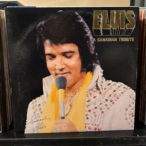 Elvis Presley-&quot;A Canadian Tribute&quot; Vintage vinyl record album