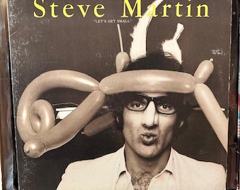 Steve Martin-"Let's Get Small" vintage vinyl comedy record album