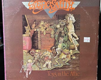 Aerosmith - Toys in the Attic LP Vinyl Record Album, Columbia - PC