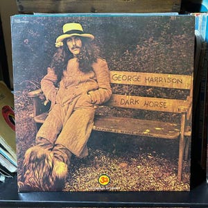 George Harrison “dark Horse” LP Record Vinyl W/ Gatefold - Etsy
