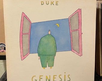 Genesis-"Duke" vintage vinyl record album.  "Alone Tonight"  "Behind the Lines", Misunderstanding, Phil Collins