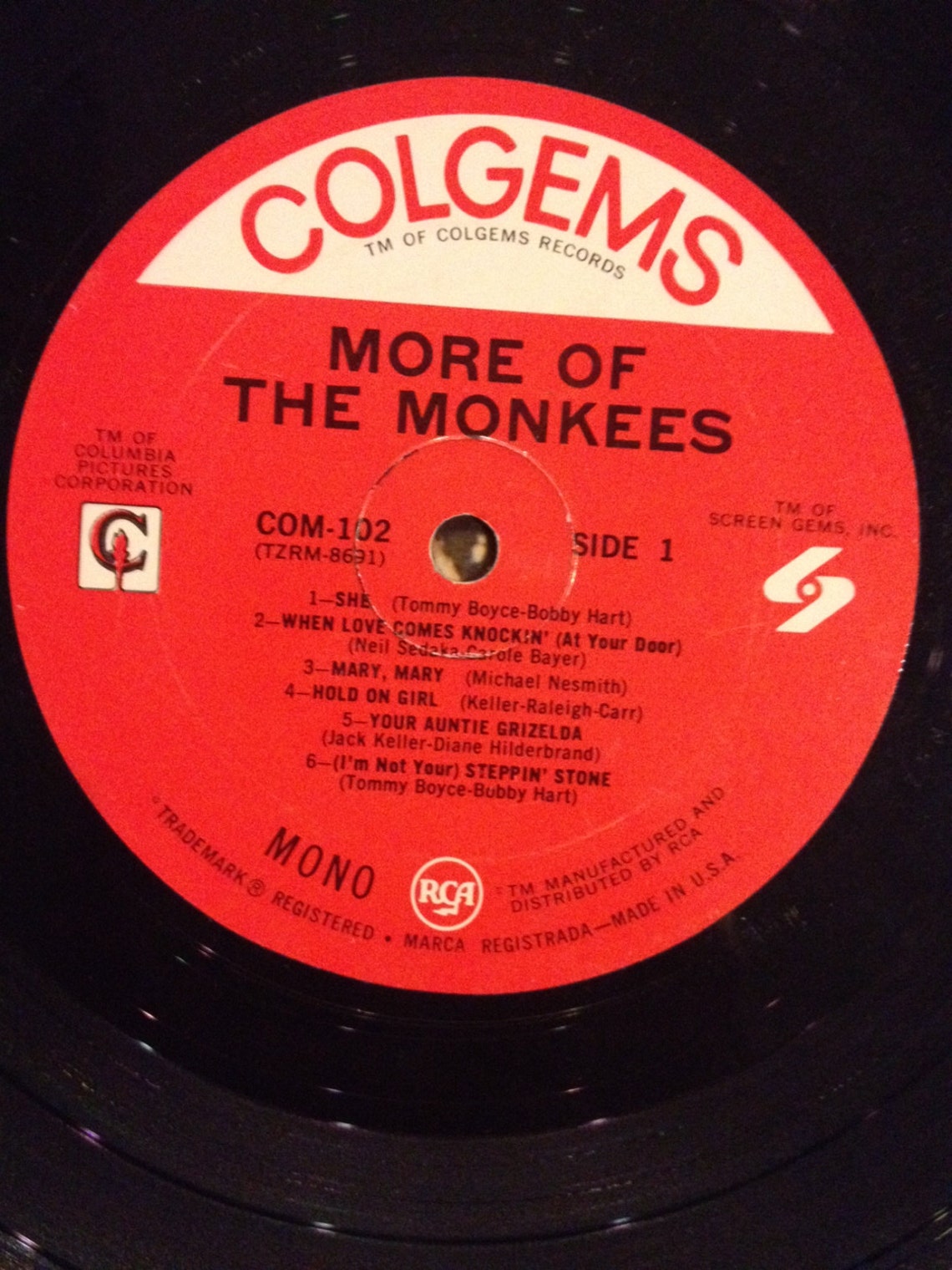 The Monkeys Vinyl Recordmore of the Monkey's Etsy