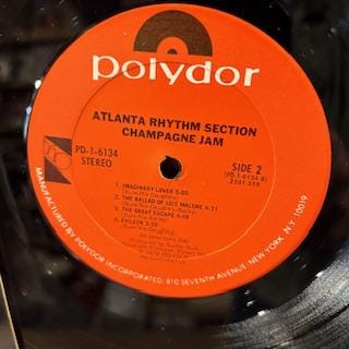 Atlanta Rhythm Section-vintage Vinyl Record Album. 