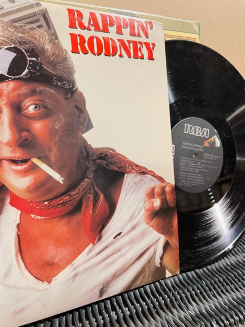 Rodney Dangerfield-"Rappin' Rodney" Vintage vinyl comedy record bild 3
