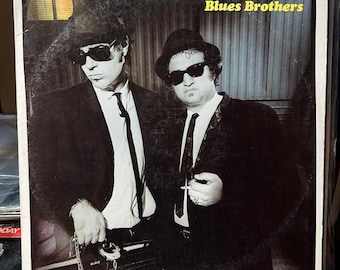 The Blues Brothers- &quot;Briefcase Full of Blues&quot;, 33 rpm 12&quot; vinyl album, Jake and Elwood Blues,, Rubber Biscuit, soul man