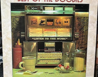 Doobie Brothers, Best of the Doobies, Vintage Record Album, Vinyl
