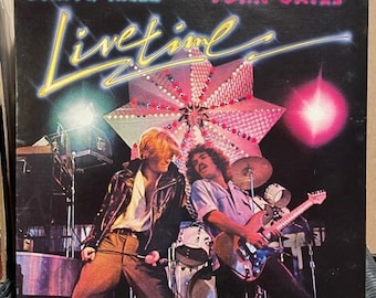Daryl Hall and John Oates-"Livetime"  Vintage vinyl record album.