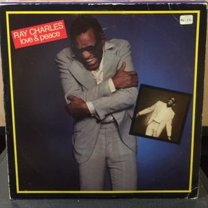 Ray Charles-&quot;Love and Peace&quot; vintage vinyl record album,