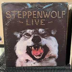 Steppenwolf-&quot;Steppenwolf Live&quot; Vintage vinyl double record album.