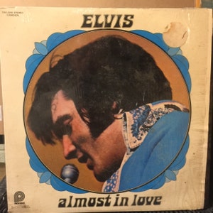 Elvis Presley-&quot;Almost In Love&quot; vintage vinyl record album