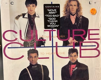 Culture Club-"From Luxury to Heartache" vintage vinyl record album