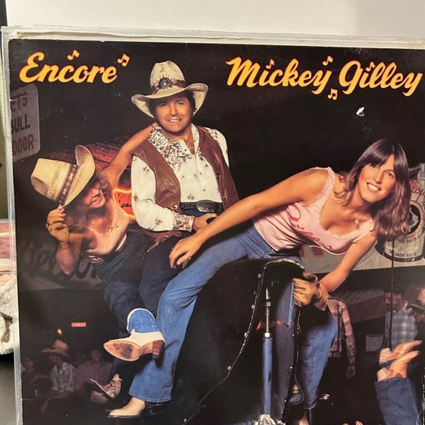Mickey Gilley-"Encore" Vintage vinyl record album