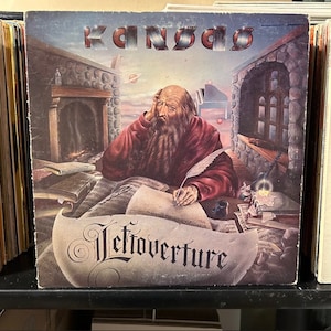 Kansas-&quot;Leftoverture&quot; Vintage vinyl classic rock record album.  &quot;Carry On My Wayward Son&quot;