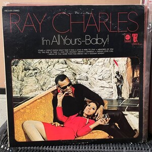 Ray Charles-&quot;I&#39;m All Yours Baby&quot; Vintage vinyl record album
