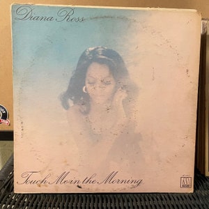 Diana Ross-&quot;Touch Me In The Morning&quot; Vintage vinyl soul record album.  Motown Records