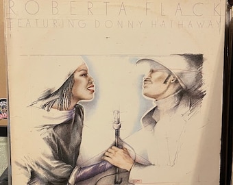 Roberta Flack & Donny Hathaway Vinyl Album 1972 Self Titled - Etsy