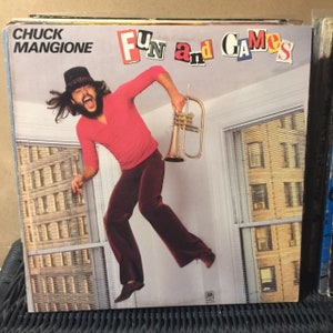 Chuck Mangione-&quot;Fun and Games&quot; Vintage vinyl jazz record album
