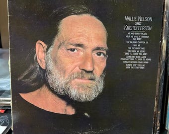 Willie Nelson-"Willie Nelson Sings Kris Kristofferson" Vintage vinyl record album