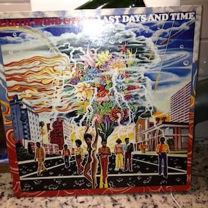 Earth, Wind, and Fire- &quot;Last Days And Time&quot;, 33 rpm 12&quot; soul album, 70&#39;s funk music, The 70s &quot;Time Is On Your Side&quot;, &quot;Remember the Children&quot;