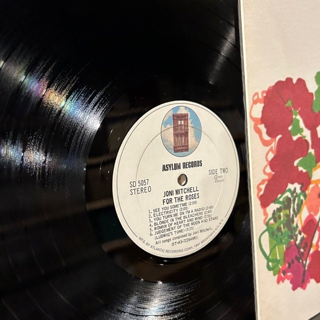 Joni Mitchell / For The Roses UK盤LP Joni Mitchell – For The Roses – Vinyl (Gatefold, Gramophone