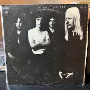 Johnny Winter-&quot;And&quot; Vintage vinyl record album