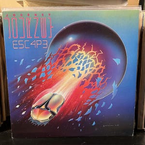 Journey-&quot;Escape&quot; Vintage vinyl record album.  &quot;Don&#39;t stop believing&quot; &quot;Who&#39;s Crying Now&quot; Steve Perry