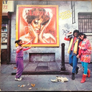 Aretha Franklin vintage vinyl album, &quot;Who&#39;s Zoomin&quot; Who? 33 rpm 12&quot; vinyl record, 80s pop albums, aretha franklin music, Aretha Franklin LP