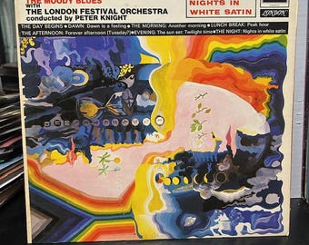 The Moody Blues-"Days of Future Passed" vintage vinyl classic rock record album