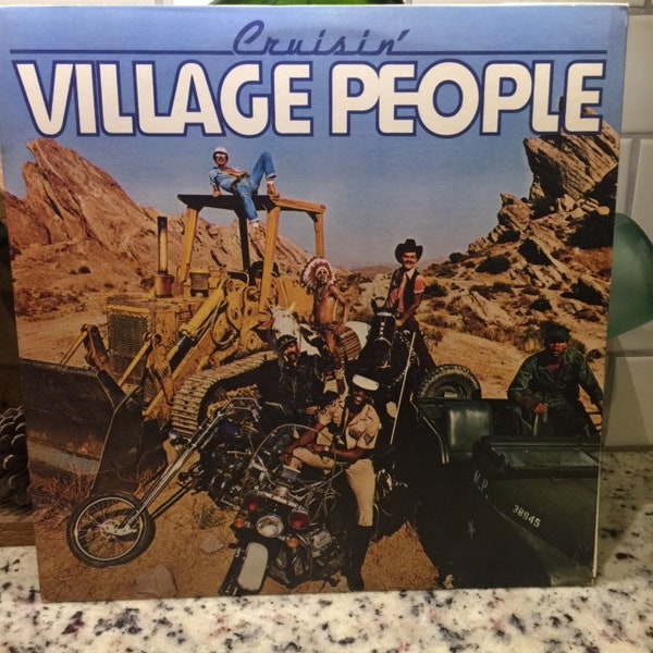 The Village People-"Cruisin'" vintage vinyl record album, "YMCA"