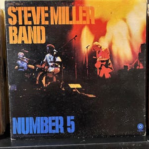 Steve Miller Band-"Number 5" Vintage vinyl record album