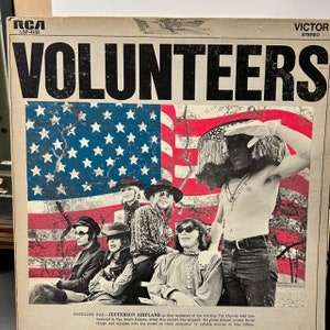 Jefferson Airplane-"Volunteers" Vintage vinyl psychedelic rock record album