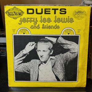 Jerry Lee Lewis-&quot;Duets&quot; Vintage vinyl record album