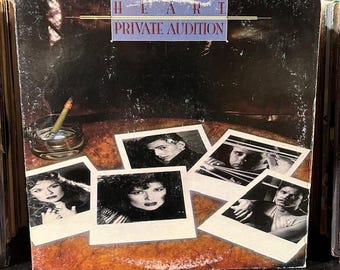 Heart-"Private Audition" Vintage vinyl record album