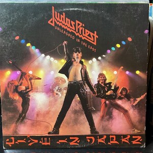 Judas Priest-&quot;Unleashed in the East (Live in Japan)&quot; Vintage vinyl record album