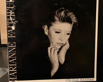 Marianne Faithfull-"Strang Weather" Vintage vinyl record album