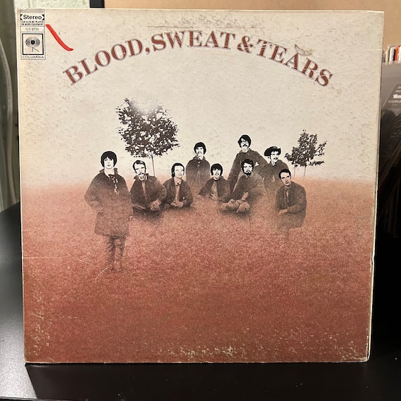 Blood Sweat and Tears-"Blood Sweat and Tears" Vintage vinyl record album.  "Spinning Wheel", "When I Do"
