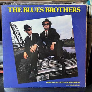 The Blues Brothers-"The Blues Brothers (Original Soundtrack Recording)"  Vintage vinyl record album