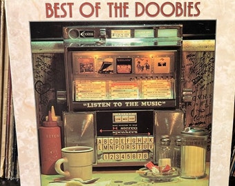 Doobie Brothers vinyl record- "Best of the Doobie"  33 rpm 12" vinyl album, classic rock records, Black water, china grove, greatest hits