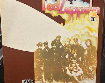 Led Zeppelin-"Led Zeppelin II" Vintage vinyl record album.  "Whole Lotta Love"