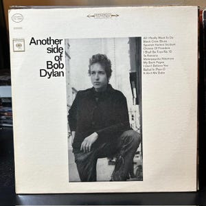 Bob Dylan-&quot;Another Side of Bob Dylan&quot; Vintage vinyl record album