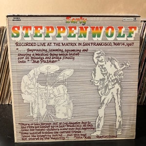 Steppenwolf-&quot;The Early Years&quot;  Vintage vinyl record album  &quot;The Pusher&quot;