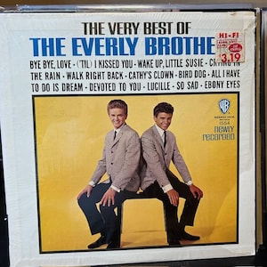 Everly Brothers-&quot;Very Best of the Everly Brothers&quot; Vintage vinyl record album