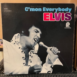 Elvis Presley- &quot;C&#39;mon Everybody&quot; Vintage vinyl record album