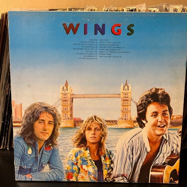 【廃盤LP】PAUL McCARTNEY &amp; WINGS / London To Paul McCartney & Wings - London Town - Wings LP - Amazon.com Music