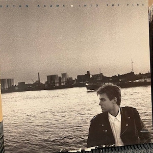 Bryan Adams-&quot;Into the Fire&quot; Vintage vinyl record album