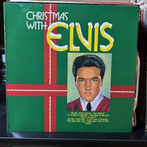 Elvis Presley-&quot;Christmas with Elvis&quot; Vintage vinyl record album.  Import