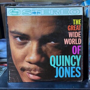 Quincy Jones-&quot;The Great Wide World of Quincy Jones&quot; Vintage vinyl record album