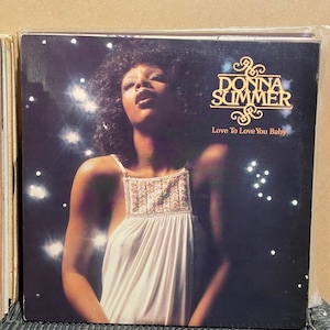 Donna Summer-&quot;Love to Love You Baby&quot; vintage vinyl record album.