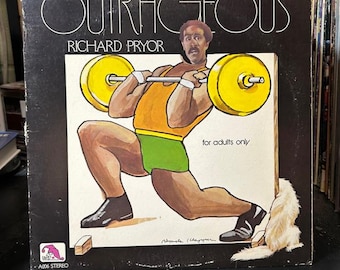 Richard Pryor-"Outrageous" Vintage vinyl record album
