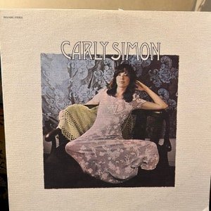 Carly Simon-&quot;Carly Simon&quot; Vintage vinyl record album